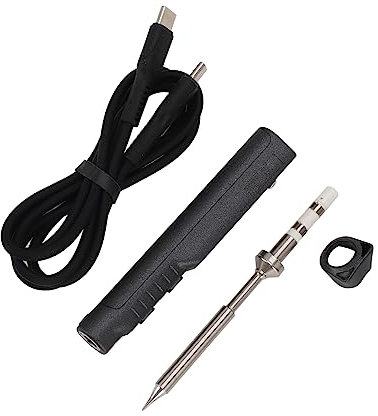 ANKROYU Electric Soldering Iron, 9V 24V Digital Electric Soldering Iron Mini Portable Welding Kit, TS101 Mini Smart Soldering Iron for Power Bank Car Power