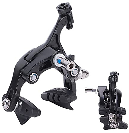 VGEBY Fahrrad-Bremssättel, Rennrad-Bremse, Dual-Pivot-Bremssattel, Aluminiumlegierung, Fahrrad-Reibungsrad, Vorder- und Hinterrad-Felgensattel, Verbessert die Bremseffizienz,