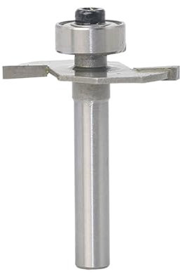 1/4 1/2 Shank T Type Biscuit Joint Slot Cutter Jointing/Slotting Router Bit Cutter Wood Working(NO6)