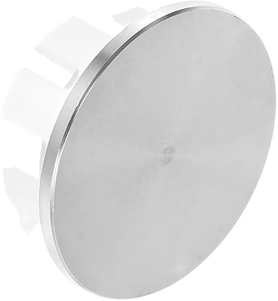 DIKACA Stainless Steel Bathroom Sink Overflow Trim Ring Cover Easy Install Decorative Overflow Hole Cap for Ceramic Washbasins Broad Compatibility for Home Hotel Kitchen Brushed Finish