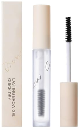 Ögonbrynsgel – hållbar brynsgel snabbtorkande, ögonbrynslim transparent, ögonbrynssminkvätska, klar styling för naturligt 3,5 ml