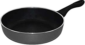 BALLARINI 930L-024 Hohe Pfanne, Linie 130, Induktionsboden, 1 Griff, 24 cm, Aluminium
