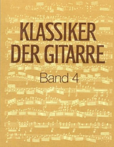 Klassiker der gitarre 4 guitare