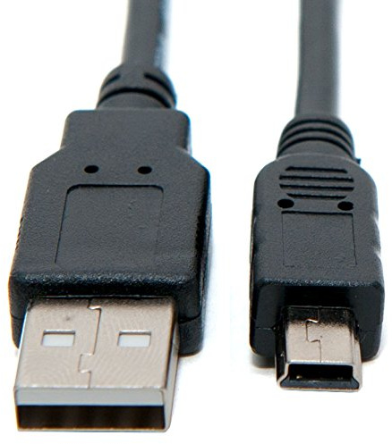 Keple Mini USB Data Sync Y Photo Image Transfer Cable Compatible con Canon Digital IXUS 160 162 165 170 172 185 210 220HS 230HS 240HS 255HS 265 HS275 HS ¡300HS 310HS 500HS 510HS Y Muchos Más 0.5m