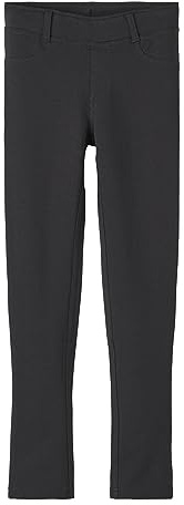 NAME IT Dam Nkfjavi Solid SWE Unb N Noos leggings, svart, 152