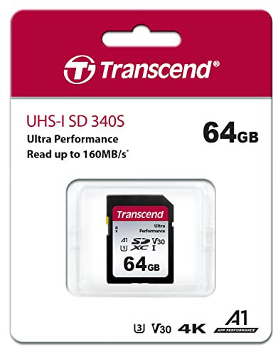 Transcend Scheda SD da 64 GB UHS-I U3 A1 Ultra Performance