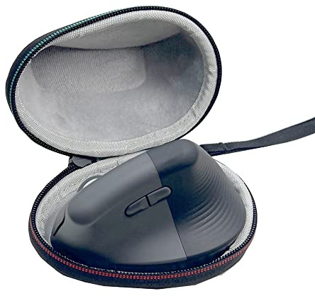 Para ascensor ratón vertical caso duro para vertical ergonómico portátil inalámbrico para juegos ratón almacenamiento cubierta protectora viaje