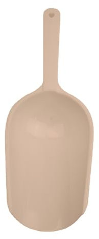 Paletta in Plastica Grande, 3 Palette da Cucina Multiuso, Paletta Per Il Ghiaccio, Palette da Bagno, Per Alimenti, Versatile, Per Farina, Riutilizzabile, Bianca