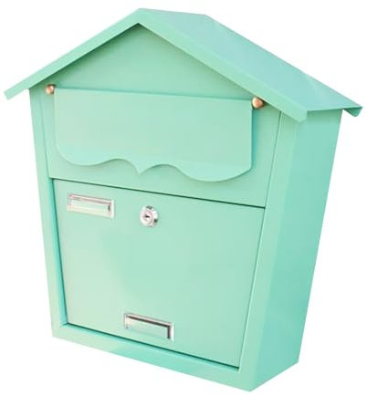 Boîte aux Lettres Murale Boite a Lettre Exterieur Boîte aux Lettres Individuelle en Acier, Taille Courrier Format a5, Boîte a Suggestions Sécurisée