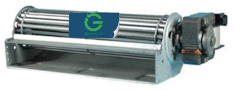 G GRIMALDI Motore Ventilatore Tangenziale Ventola per Caminetti, Stufe, Forni e Termoconvettori, 20W Lunghezza 240mm, Motore DESTRO ORARIO | Made in Italy | Silenzioso ed Efficiente