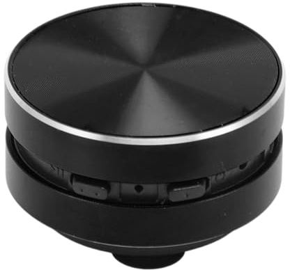 Cuifati Altavoz de Conducción ósea, Altavoz Portátil de Altavoz Bluetooth con Volumen Más Fuerte, Altavoz de Inducción Pequeño Construido en Micrófono, para Baño, Automóvil, Al Aire (Black)