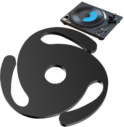 Adattatore da 45 giri/min – 45 giri/min – Adattatore Solid Record | Inserto mandrino in vinile per giradischi, adattatore leggero da 7 pollici per gli amanti della musica, Home Audio, DJ Studio – Ver