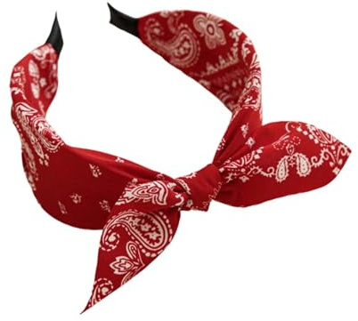 Trachten Haarreif, Haarreif Dirndl Damen Oktoberfest Geflochten Elegant Trachten Accessoires Haarreifen Samt Elastische Haarbänder Zubehör, Red