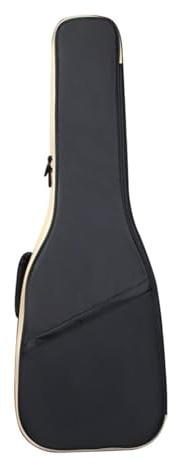 Folpus Tasche für E-Bassgitarre, E-Bass-Koffer, stoßfest, leicht, doppelt verstellbare Schultergurte, Gigbag-Aufbewahrungskoffer