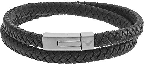 Emporio Armani Armband Für Männer, 18.50Cm Silbernes Edelstahlarmband, EGS2176040
