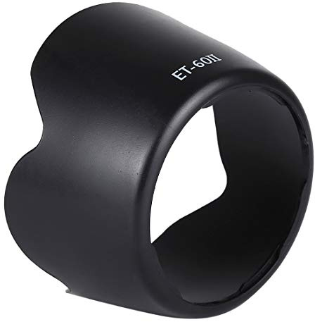 CELLONIC Gegenlichtblende kompatibel mit Canon EF - Bajonett ET-60 II Objektiv Sonnenblende Kamera Streulichtblende Lens Hood