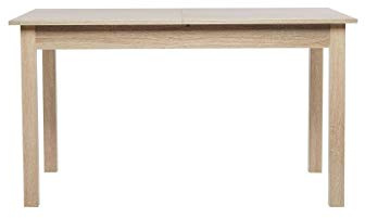 AVANTI TRENDSTORE - Colima - Tavolo da Pranzo, allungabile per 40 cm, in Legno Laminato, Disponibile in Diversi Colori ed in 4 Diverse Misure (140-180x76,5x80 cm, quercia Sonoma)