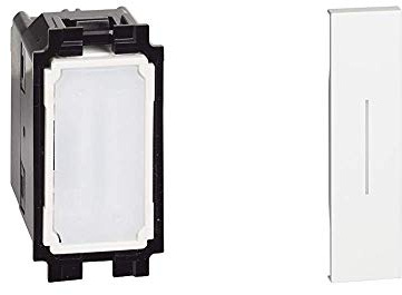 Bticino Invertitore Living Now + L.NOW - Cover Comando 1 Mod, Bianco