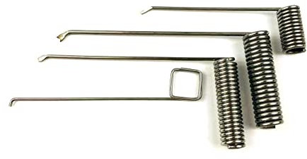 TPM Go 4pcs Lock Pick Set for Tumbler Lock Mortice Lock Lever Pick Wires