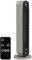 HOMCOM Radiador Eléctrico bajo Consumo 2000 W Calefactor Eléctrico de Torre con Mando a Distancia Pantalla LED Temporizador de 12H Termostato 3 Modos y Oscilación para 20-25 m² Plata y Negro