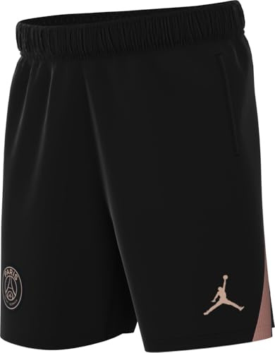 Nike PSG Shorts PSG Y Nk Df Strk Short Kz3R, Black/Rust Pink/Rust Pink, FQ2646-010, M