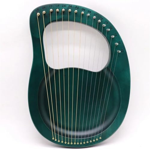 XPJYUA Lyre Harp Holz Mahagoni Leier Harfe Mit Tuning-Tool for Anfänger Musical Instrument 16 Saiten Saiten