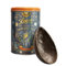Leone dal 1857 - Uovo di Pasqua Fondente Grezzo con Sorpesa - Uovo di Cioccolato Fondente Leone - in Latta Regalo - 350gr