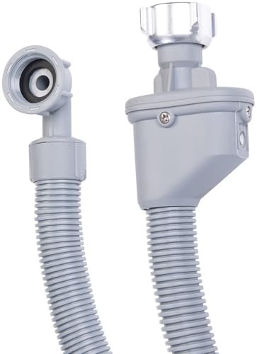 Sichler Haushaltsgeräte Wasserschlauch: Aquastop-Schlauch für Waschmaschinen und Geschirrspüler, 3/4, 300 cm (Waschmaschinenschlauch Aquastop, Sicherheitszulaufschlauch)
