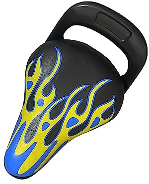 SZLIFE Sella Bicicletta Bambini Imbottita in Memory Foam con Maniglia Resistente all'Acqua Compatibile per La Maggior Parte delle Biciclette Adatta a Bambini, Blu B