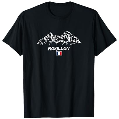 Panoramique de Montagne Apres-Ski Morillon T-Shirt