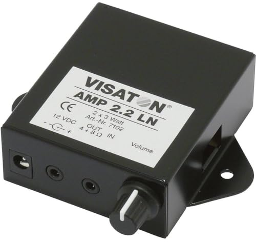 Visaton 7102 mottagare svart