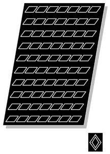PADERNO Flexible Moulds Oval Savarins Silicon 47740-44