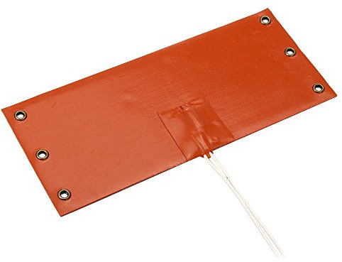 EsportsMJJ 100Mm X 235Mm Silikon Heizung Pad Matte 12V 100W Flexible Schnelle Wärmeübertragung Filter Heizung