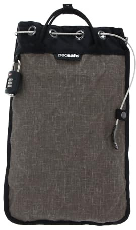 Pacsafe Travelsafe - Mobiler Safe, Schultertasche mit TSA-Zahlen-Schloß, Diebstahlschutz, Unisex Henkeltasche mit Anti-Diebstahl Technologie