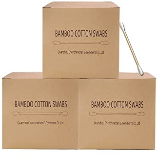 Cotton Swabs with Wooden Sticks/Biodegradable Cotton Bud 1125pcs