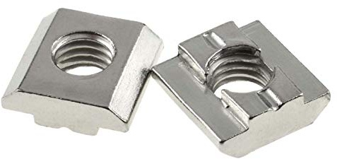 Odinest T Nuts Tee Sliding Slot Nuts 30 Series M8 Threaded Slide in Pre-Assembly for 30x30 Aluminum Extrusions Frame with Profile 3030 Sereis 8mm Slot for CNC Router Build Rail 3D Printer 12Pcs