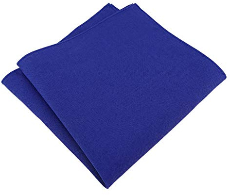 TigerTie - hochwertiges Einstecktuch aus 100% Baumwolle in Unicolor einfarbig - Einstecktuch 26 x 26 cm