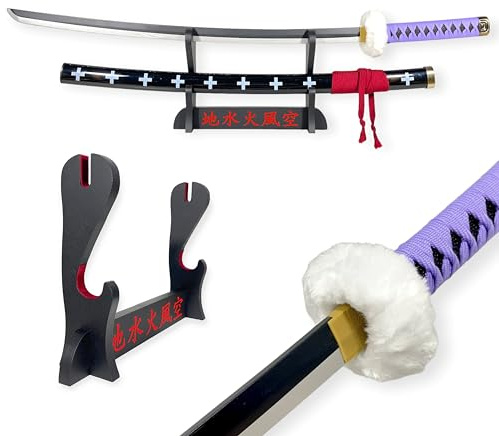 Katana One Piece Trafalgar Law Kikoku - Lame Bois - SUPPORT JAPONAIS INCLUS