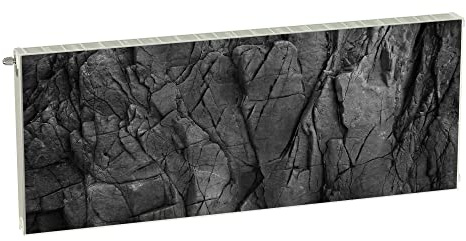 Magnet Heizkörperverkleidung Heizkörperabdeckung Grau Ziegel Schiefer 160x60 cm Heizung Abdeckung Verkleidung Magnetische Abdeckmatte Kühlschrank aus Einem Flexiblen Magneten Digitaler Aufdruck