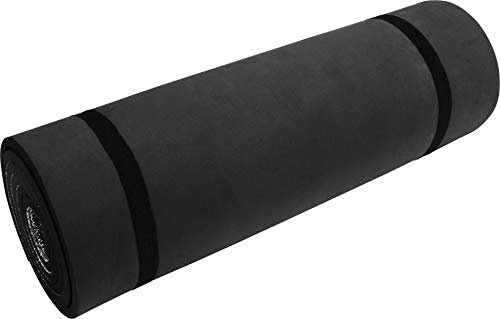 Isomatte mit Aluminiumbeschichtung, Beste Isoliereigenschaften/Alu Farbe Schwarz
