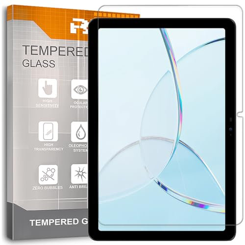 REY Pellicola salvaschermo per DOOGEE U10 10,1, Pellicole salvaschermo Vetro temperato, di qualità Premium Tablet