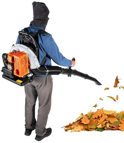 Soffiatore per foglie a benzina a 2 tempi, a benzina, con serbatoio di carburante da 1,8 l