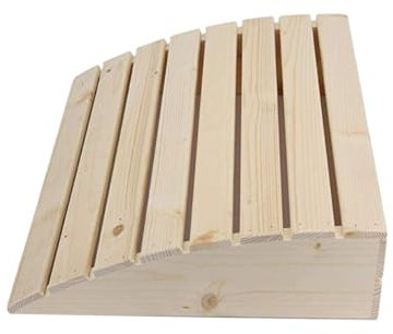 Toyvian Ergonomische Holz-kopfstütze Sauna Zubehör Gebogene Form Komfortabler Nackenstütze Für Sauna Dampfbad Saunaraum Zubehör Langlebiges Material Geschenk Für Saunagänger