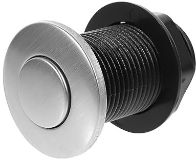 POPETPOP Pulsante Aria Per Smaltimento Rifiuti in Acciaio Inossidabile Kit Sostituzione Per Vasca Da Bagno e Facile Installazione e Uso