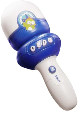 Mikrofon für Kinder | Karaoke-Mikrofon mit integrierter Musik, Gesangsgerät mit Aufnahme und integrierter Musik für Mädchen und ab 3 Jahren