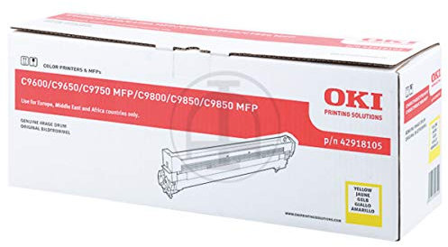 OKI C 9600 (42918105) - original - Bildtrommel Gelb - 30.000 Seiten