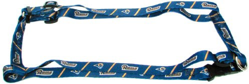 Hunter MFG St Louis Rams Verstellbares Hundegeschirr, 2,5 cm, Größe L