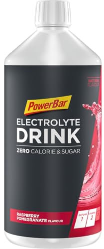 Powerbar - Elektrolyte Drink zum Anmischen - Himbeere Granatapfel - 1000ml - Isotonisches Sportgetränk - no sugar - 5 Elektrolyte - C2MAX