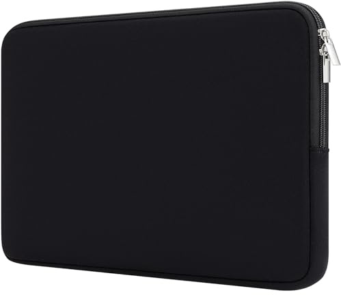 RAINYEAR Gepolsterte Laptoptasche für 15,6-Zoll-Laptops von Lenovo HP ASUS | Dell Acer Schutzhülle – weiche Tragetasche mit Reißverschluss, passend für 15,6-Zoll-Notebooks, Ultrabooks und Chromebooks
