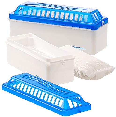 2 absorbeurs dhumidité à granulés pour 35 m² - 1,1 L [Sichler Haushaltsgeräte]